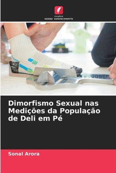 Paperback Dimorfismo Sexual nas Medições da População de Deli em Pé [Portuguese] Book