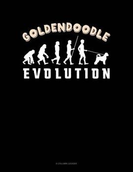 Paperback Goldendoodle Evolution: 8 Column Ledger Book