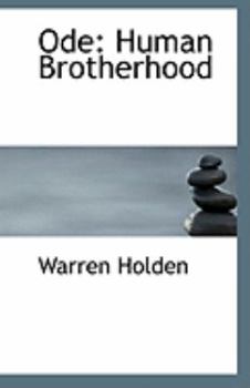 Ode: Human Brotherhood