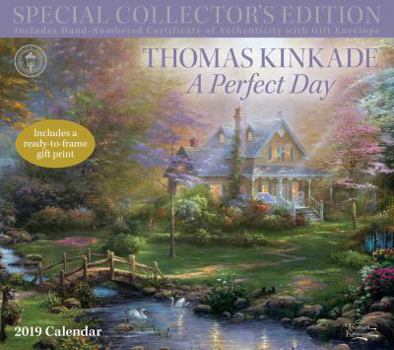 Calendar Thomas Kinkade Special Collector's Edition 2019 Deluxe Wall Calendar: A Perfect Day Book