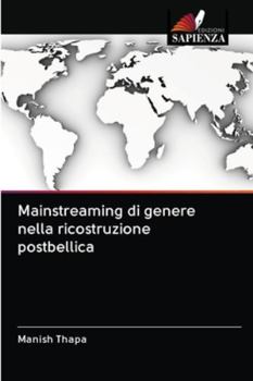 Paperback Mainstreaming di genere nella ricostruzione postbellica [Italian] Book
