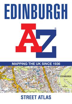 Paperback Edinburgh A-Z Street Atlas Book