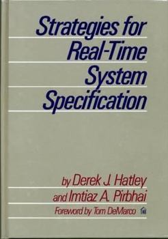 Hardcover Strategies for Real-Time System Specification Book