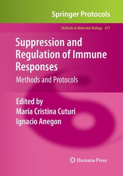 Paperback Suppression and Regulation of Immune Responses: Methods and Protocols Book