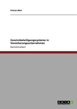 Paperback Gewinnbeteiligungssysteme in Versicherungsunternehmen [German] Book