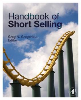 Hardcover Handbook of Short Selling Book