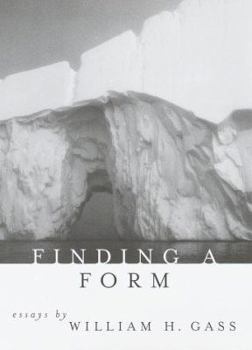 Hardcover Finding a Form: Essays Book