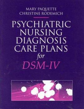 Paperback Psychiatric Nursing Diagnosis Care Plans for Dsm-IV Book