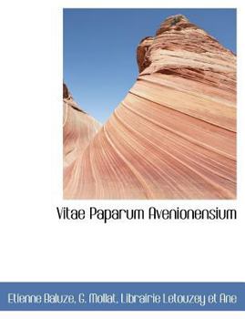 Paperback Vitae Paparum Avenionensium [Latin] Book