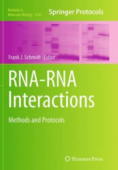 Rna-RNA Interactions: Methods and Protocols