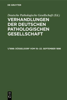 Hardcover Düsseldorf Vom 19.-22. September 1898 [German] Book