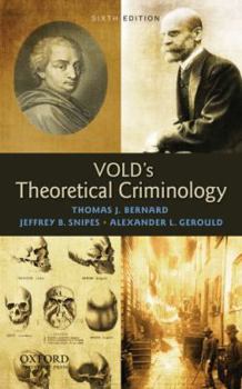 Hardcover Vold's Theoretical Criminology Book