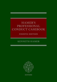 Hardcover Hamer's Professional Conduct Casebook Book