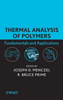 Hardcover Thermal Analysis of Polymers Book