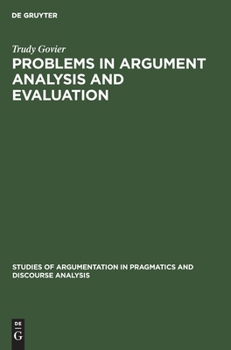 Hardcover Problems in Argument Analysis and Evaluation Book