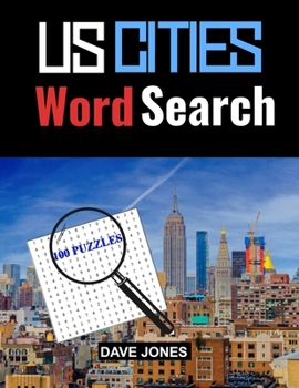 Paperback Us Cities Word Search: United States Cities Large Print Word Searches Book