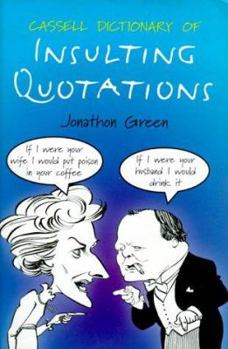 Paperback Cassell Dictionary of Insulting Quotations Book