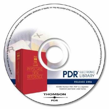 CD-ROM PDR Electronic Library 2006 Book