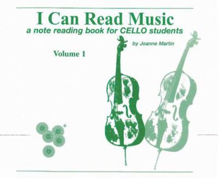 Paperback I Can Read Music, Vol 1: A Note Reading Book for Cello Students Book