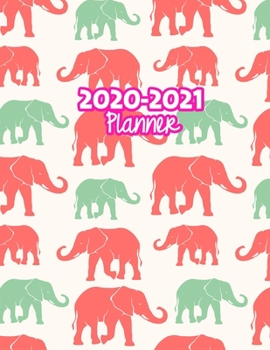 2020-2021 Planner: Two Year Calendar Organizer and Goal Journal | January 2020 - December 2021 Daily, Weekly and Monthly Planner Book with Back Sticker Expression Wall for 2 Years | Design Code 429944