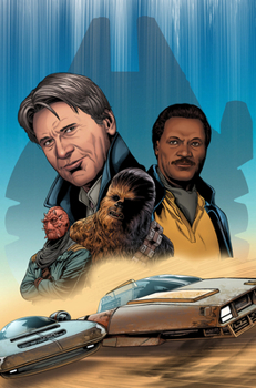 Paperback Star Wars: Han Solo - Hunt for the Falcon Book