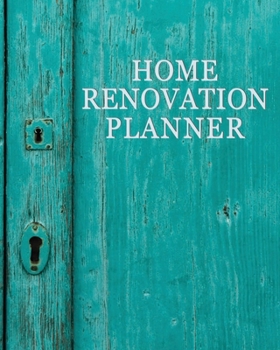 Paperback Home Renovation Planner Book