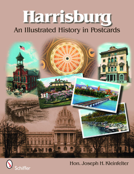 Paperback Harrisburg: An Illustrated History in Postcards Book