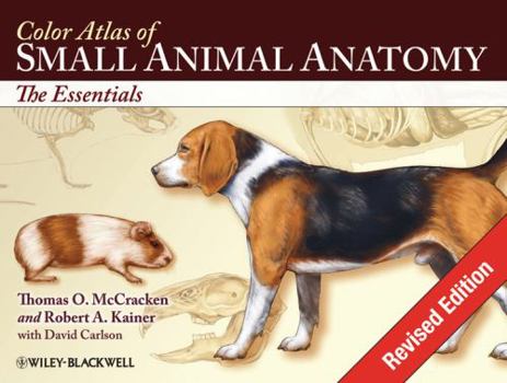 Paperback Color Atlas of Small Animal Anatomy: The Essentials Book