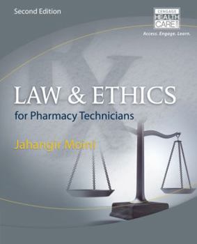 Paperback Law & Ethics for Pharmacy Technicians Book