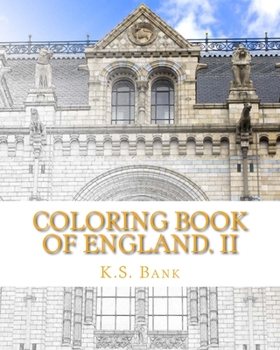 Paperback Coloring Book of England. II Book