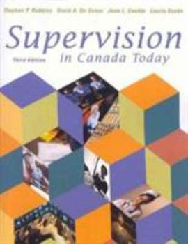 Paperback Supervision in Canada Today (3rd Edition) Book