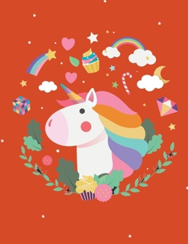 Cute Unicorn #22, Unicorn Sketch Book For Girls 4-12, Unicorn Doodle Journal For Kids, Art Drawings For Kids: 8.5"x11", 100+ Blank Pages, Perfect for ... Writing and Drawing, Black & White Interior