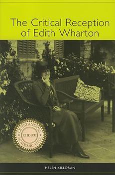 Hardcover The Critical Reception of Edith Wharton Book