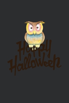 Happy Halloween: Blank Lined Halloween Gift Notebook, 6 x 9, 120 White Color Pages, Matte Finish Cover