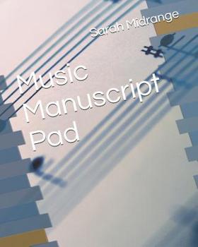 Paperback Music Manuscript Pad Book