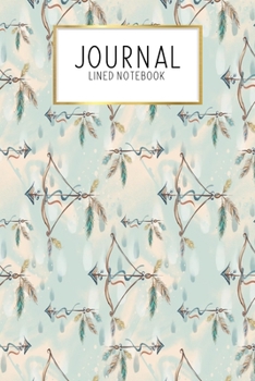 Paperback Journal Lined Notebook: Tribal Boho Animals - Blank Lined Journal - Gratitude Journal - 6" x 9" 100 Pg -Motivational Quotes - Self-Care - Diar Book