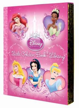 Hardcover The Disney Princess Little Golden Book Library (Disney Princess) Book