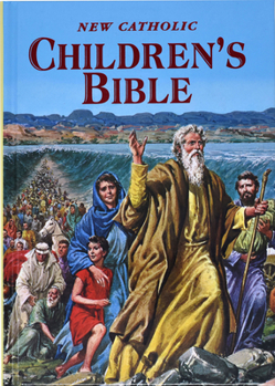 Hardcover New Catholic Children's Bible: Inspiring Bible Stories in Word and Picture Book