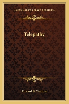 Paperback Telepathy Book