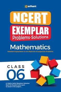 Paperback NCERT Exemplar Problems-Solutions Mathematics class 6th Book