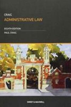 Paperback Craig Administrative Law Book