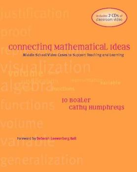 Paperback Connecting Mathematical Ideas: Middle School Video Cases to Support Teaching and Learning [With 2 CD-ROMs] Book