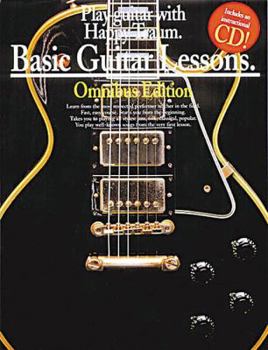 Paperback Basic Guitar Lessons - Omnibus Edition: Play Guitar with Happy Traum Book