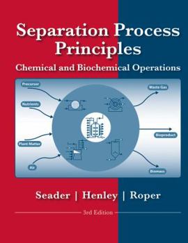 Hardcover Separation Process Principles with Applications Using Process Simulators Book