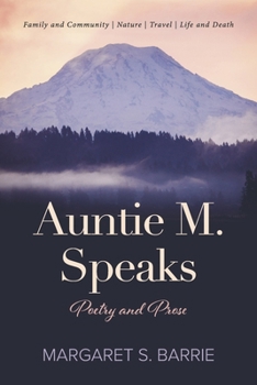 Paperback Auntie M. Speaks: Poetry and Prose Book