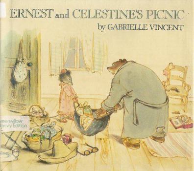 Hardcover Ernest and Celestine's Picnic Book