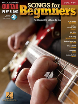 Paperback Songs for Beginners: Guitar Play-Along Volume 101 Book