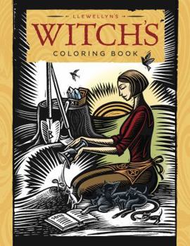 Paperback Llewellyn's Witch's Coloring Book