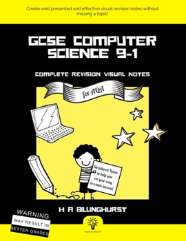Paperback GCSE Computer Science 9-1 Complete Revision Visual Notes For AQA Book