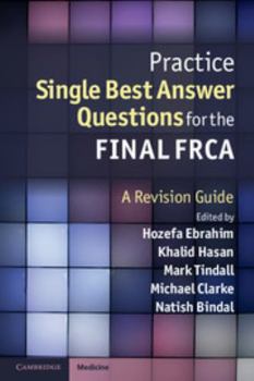 Paperback Practice Single Best Answer Questions for the Final FRCA Book